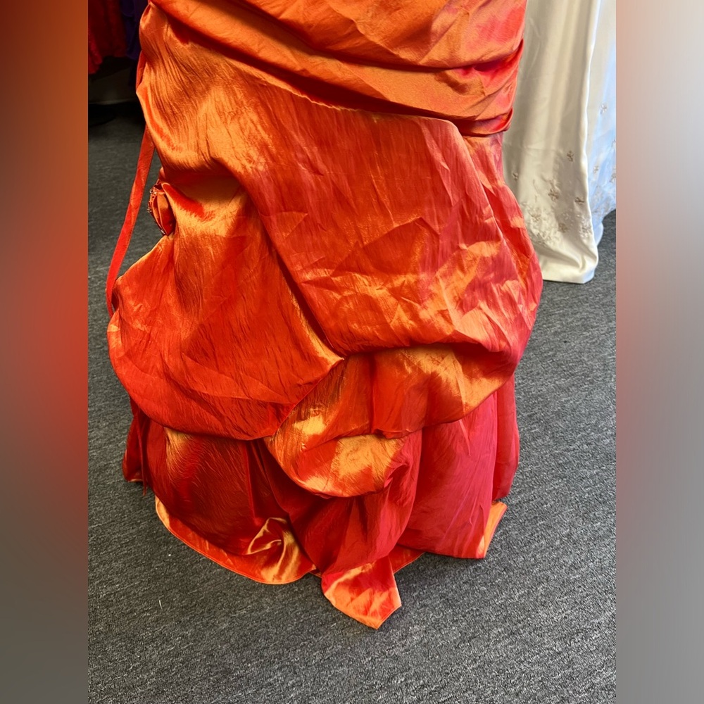 Orange Gown - Picture 6 of 6